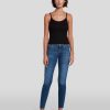 Donne 7 For All Mankind Jeans | Slim Illusion A Vita Alta Skinny Dentro Alta Linea