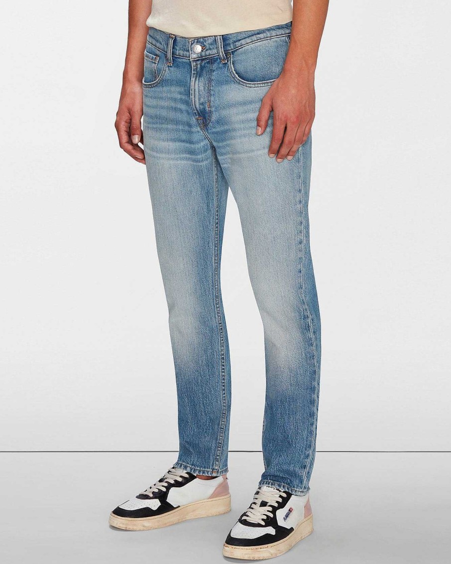 Uomo 7 For All Mankind Jeans | Viscido Affusolato Cascata