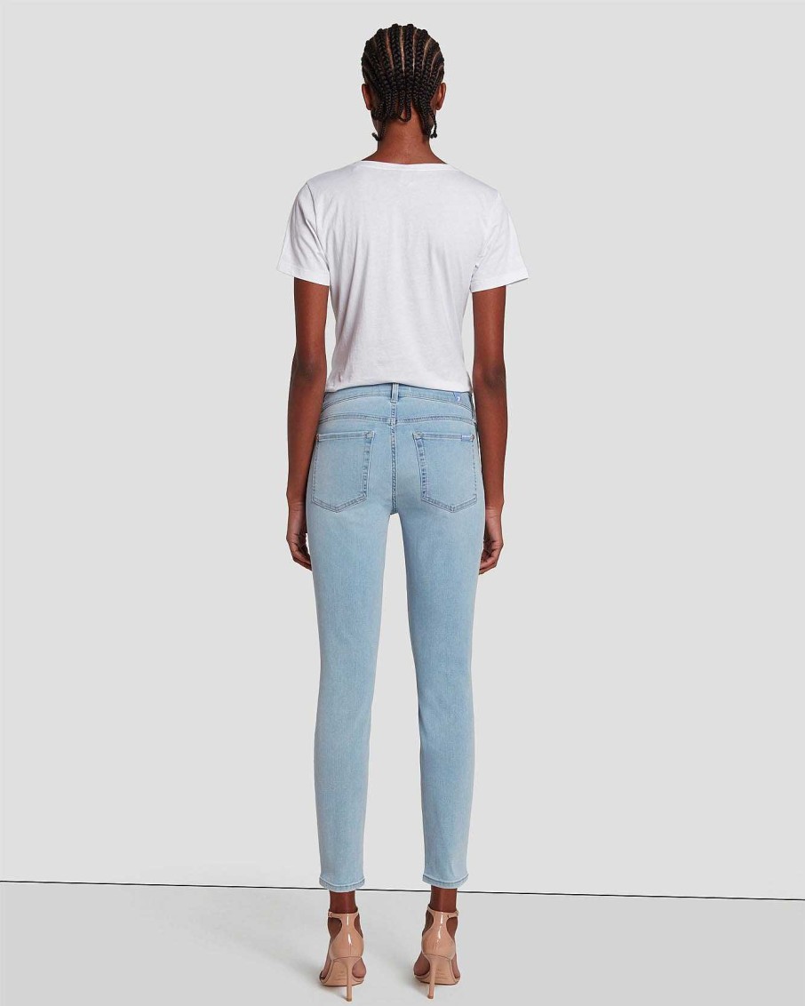 Donne 7 For All Mankind Jeans | B(Air) Caviglia Skinny Dentro Miraggio