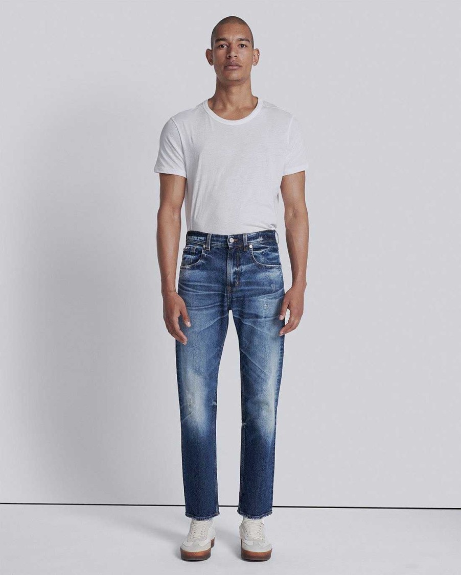 Uomo 7 For All Mankind Jeans | Cooper J In Vintage Americano Primo Blu