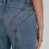 Donne 7 For All Mankind Jeans | Pannello A Stella Dritto Facile Da Inserire Palma Rosa