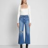 Donne 7 For All Mankind Jeans | Jo In Lussuoso Vintage A Vita Ultra Alta Corto Lyme