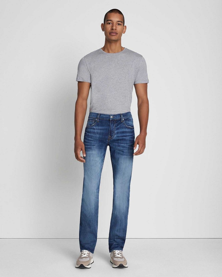 Uomo 7 For All Mankind Jeans | Trama Aerea Direttamente Dentro Coachella