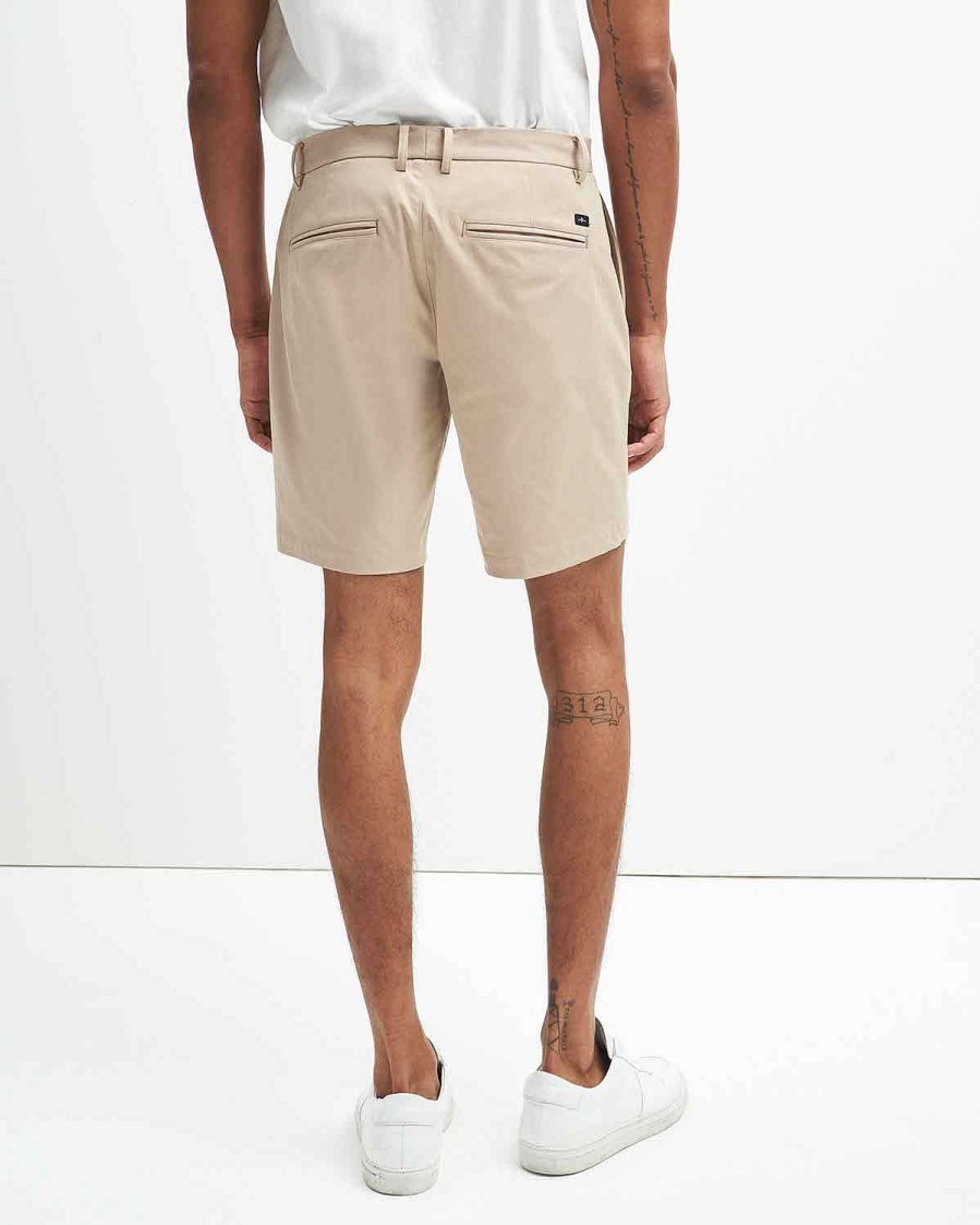 Uomo 7 For All Mankind Pantaloncini E Pantaloni | Serie Tech In Breve Sabbia