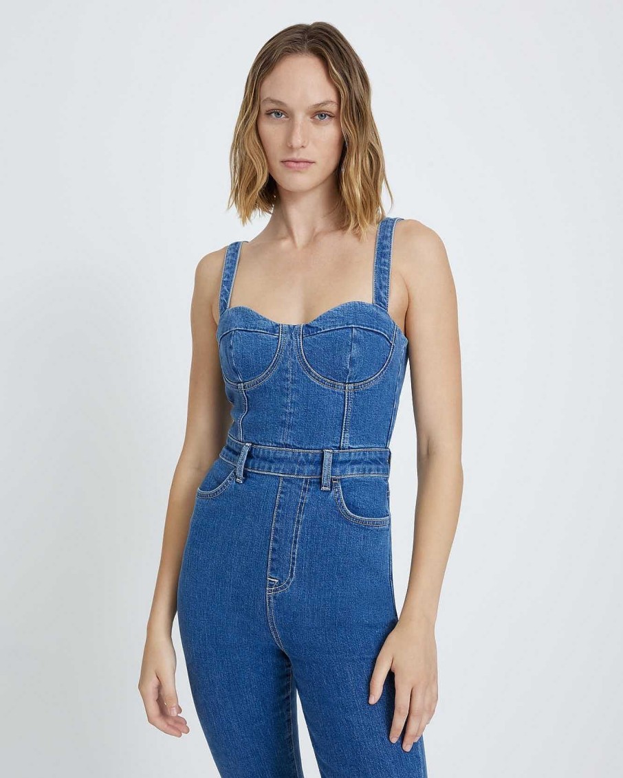 Donne 7 For All Mankind Jeans | Tuta Beauty Denim Mega Flare Dentro Diana