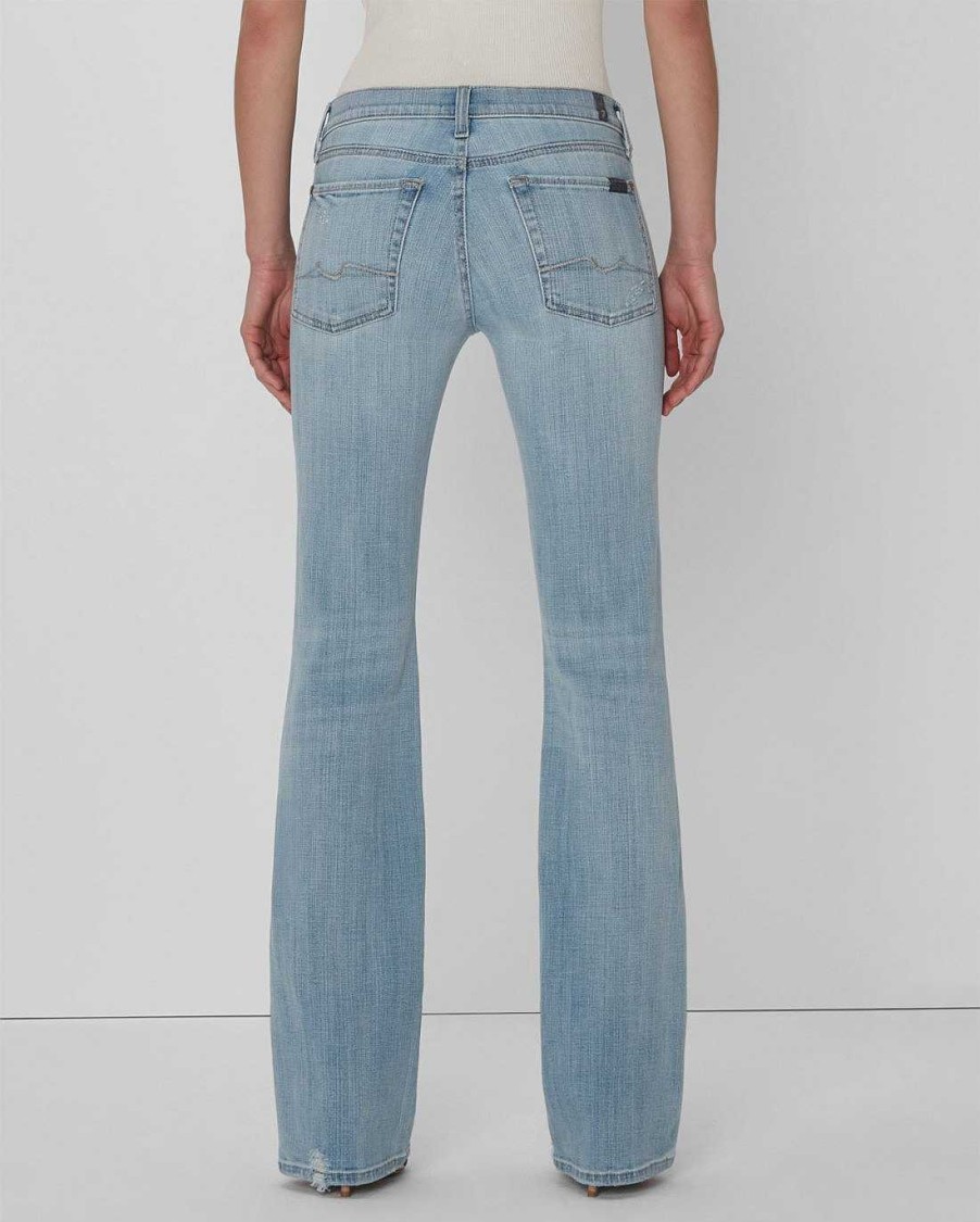 Donne 7 For All Mankind Jeans | Bootcut Originale In Twill Rotto Coco Prive