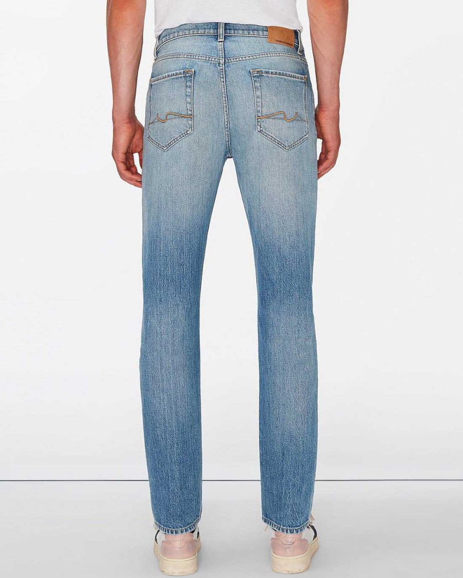 Uomo 7 For All Mankind Jeans | Viscido Dentro Cascata