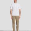 Uomo 7 For All Mankind Camicie | Polo In Maglia Pique Bianco