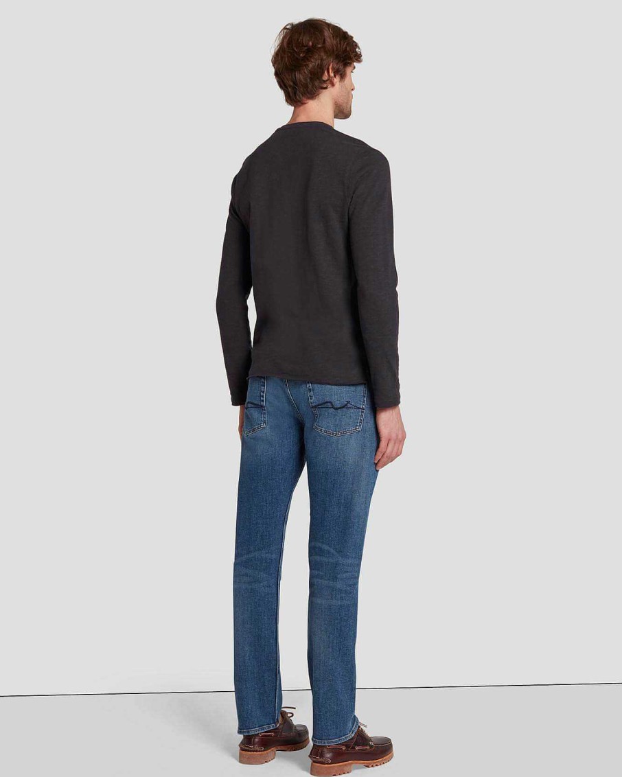 Uomo 7 For All Mankind Jeans | Austyn Si Rilasso Sussulto