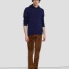 Uomo 7 For All Mankind Pantaloncini E Pantaloni | Velluto A Coste Sottile Affusolato Abbronzatura Elegante