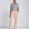 Donne 7 For All Mankind Pantaloni | Pantaloni Easy In Velluto A Coste Cameo Rosa