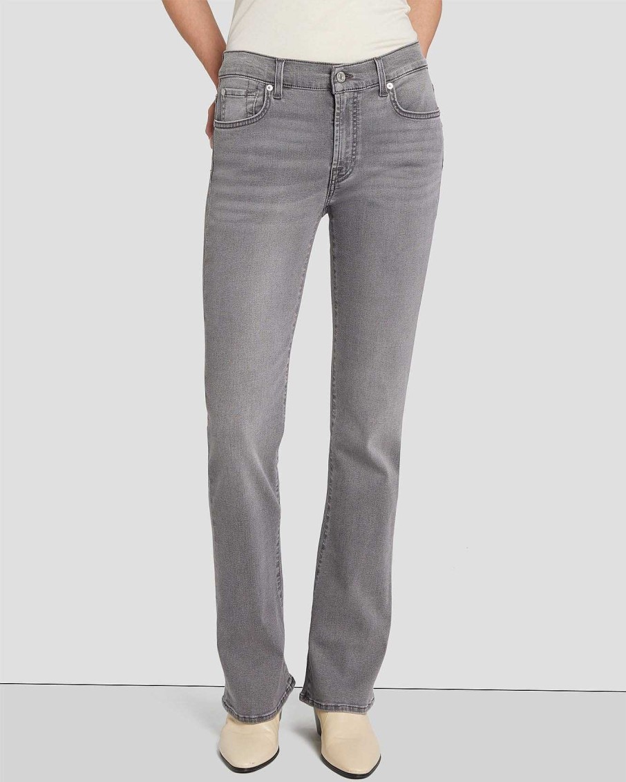 Donne 7 For All Mankind Jeans | Bootcut B(Air) Senza Misura Silverlining