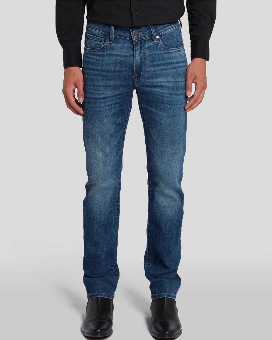 Uomo 7 For All Mankind Jeans | Denim Airweft Slimmy Dentro Veloce