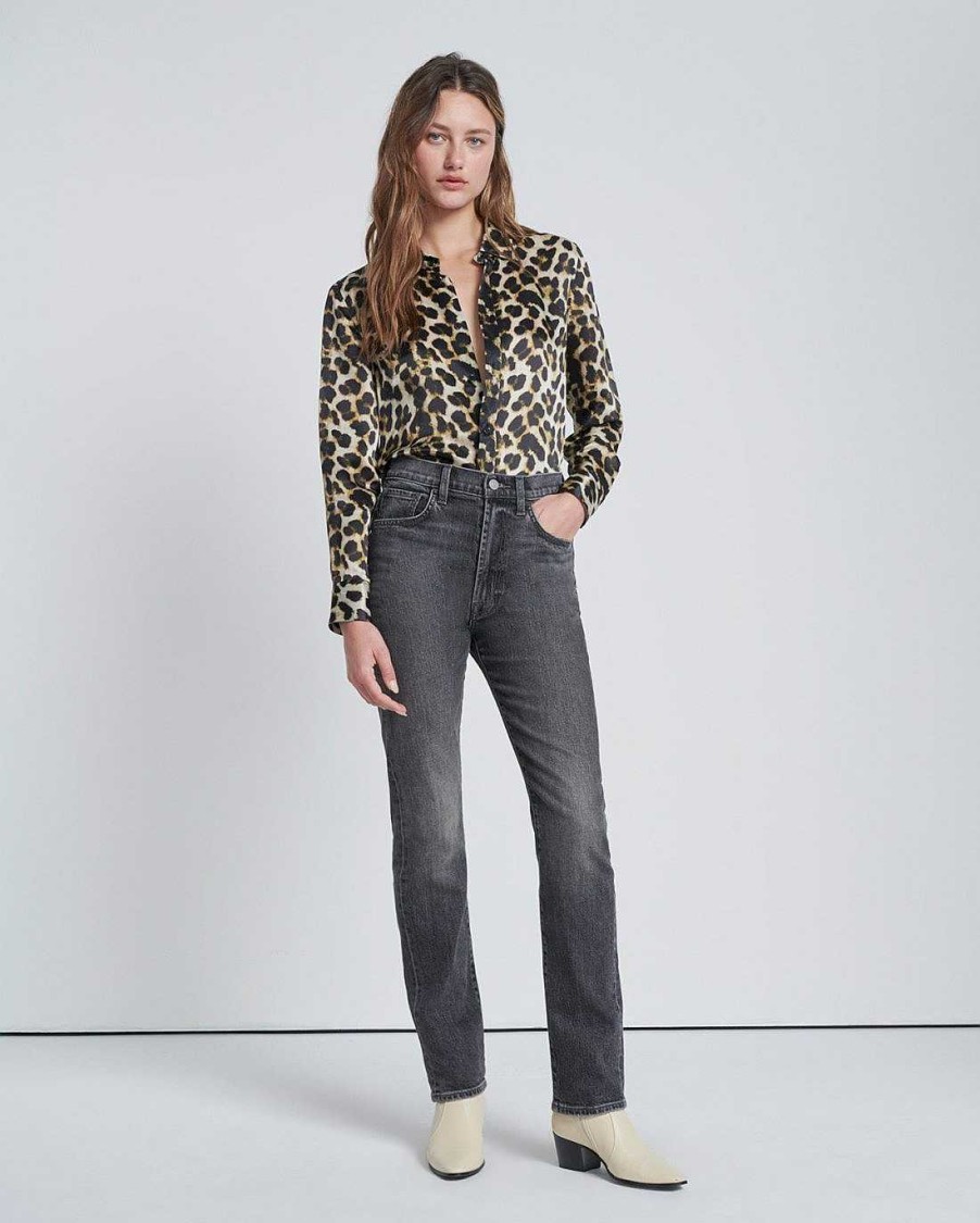 Donne 7 For All Mankind Jeans | Beauty Denim Easy Slim In Immaginazione