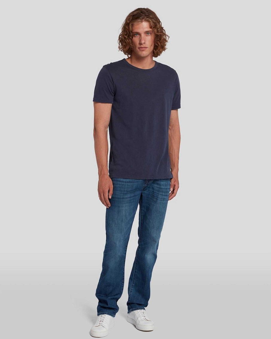 Uomo 7 For All Mankind Jeans | Airweft Denim Il Dritto Dentro Veloce