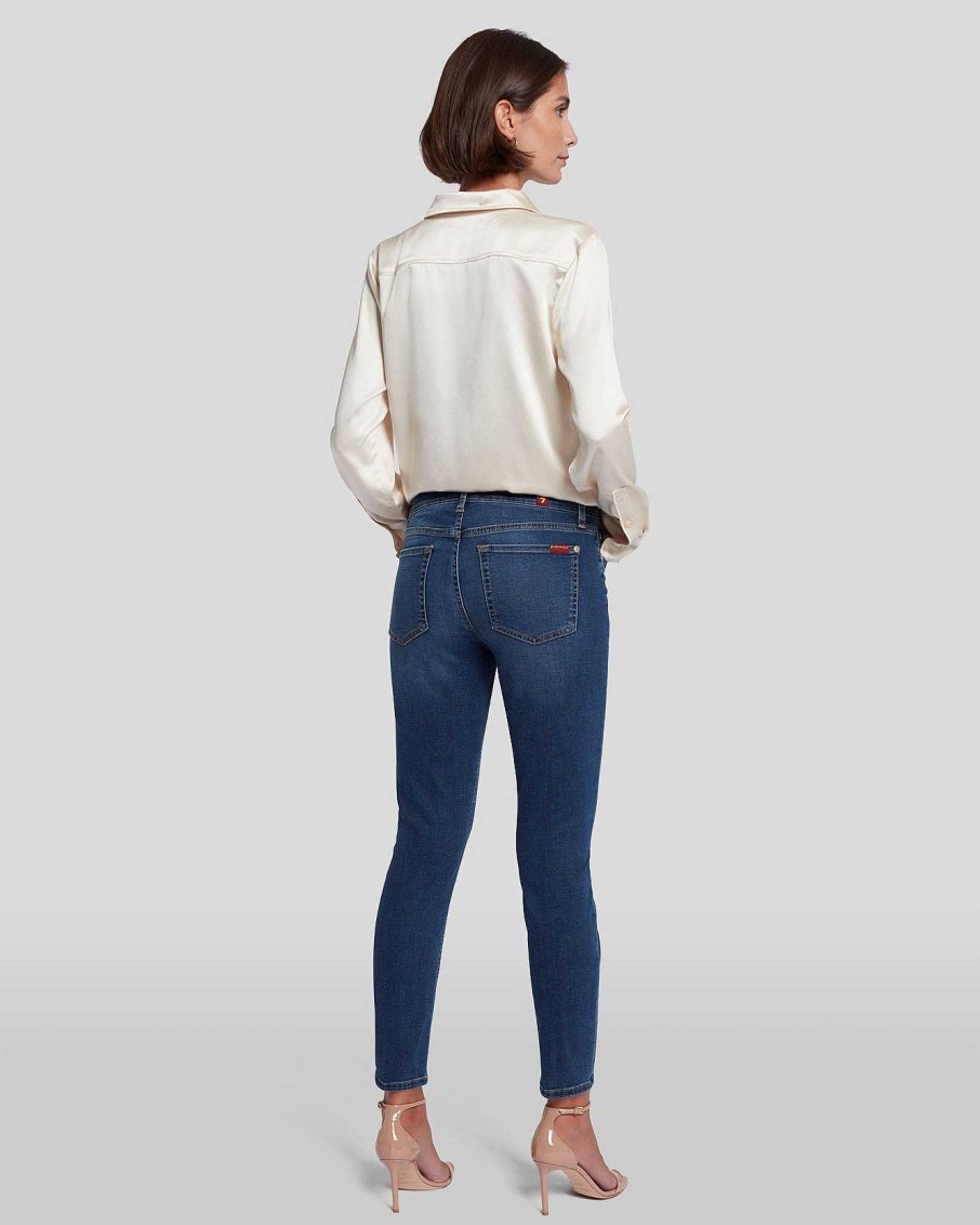 Donne 7 For All Mankind Jeans | B(Air) Caviglia Skinny Dentro Duchessa