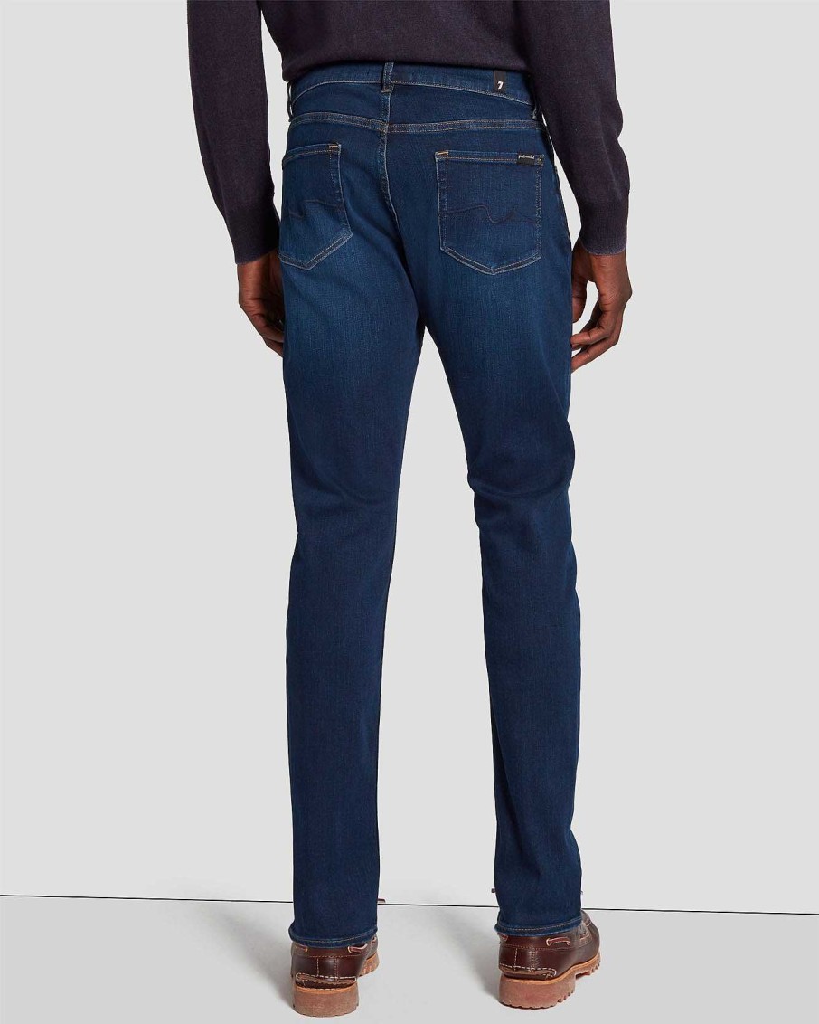 Uomo 7 For All Mankind Jeans | Earthkind Stretch Tek Slimmy Affusolato Enigma