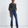 Donne 7 For All Mankind Jeans | Slim Illusion A Vita Alta Slim Kick In Vicolo