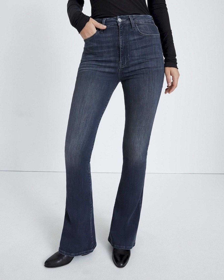 Donne 7 For All Mankind Jeans | Senza Filtro Bootcut Skinny A Vita Ultra Alta Stella Alpina