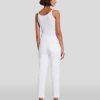 Donne 7 For All Mankind Jeans | Josefina In Twill Rotto In Bianco Bk Twl Wht