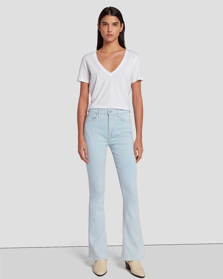 Donne 7 For All Mankind Jeans | Tailorless No Filter Uhr Skinny Bootcut In Peretti