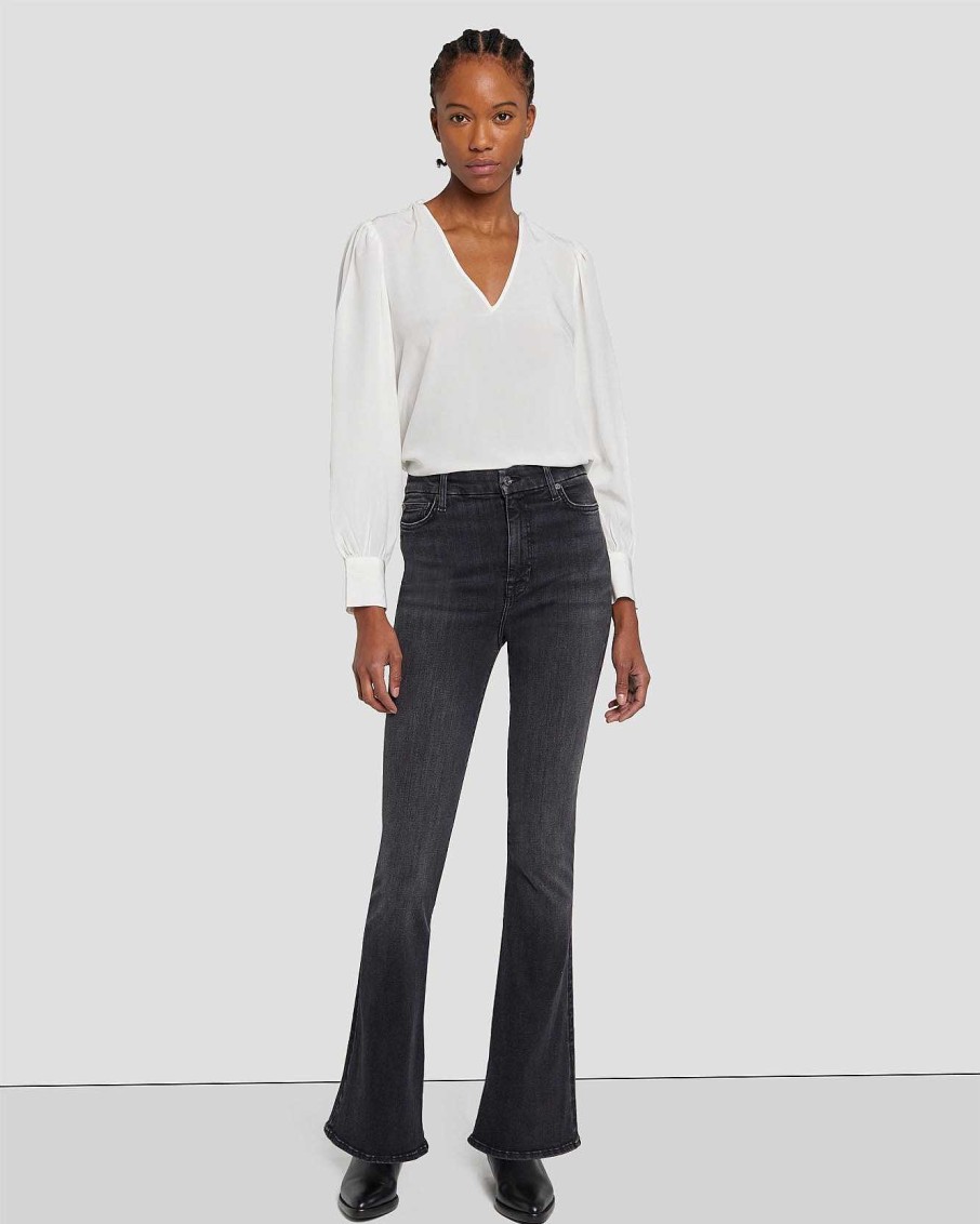 Donne 7 For All Mankind Jeans | Tailorless No Filter Uhr Skinny Boot In Cosmo