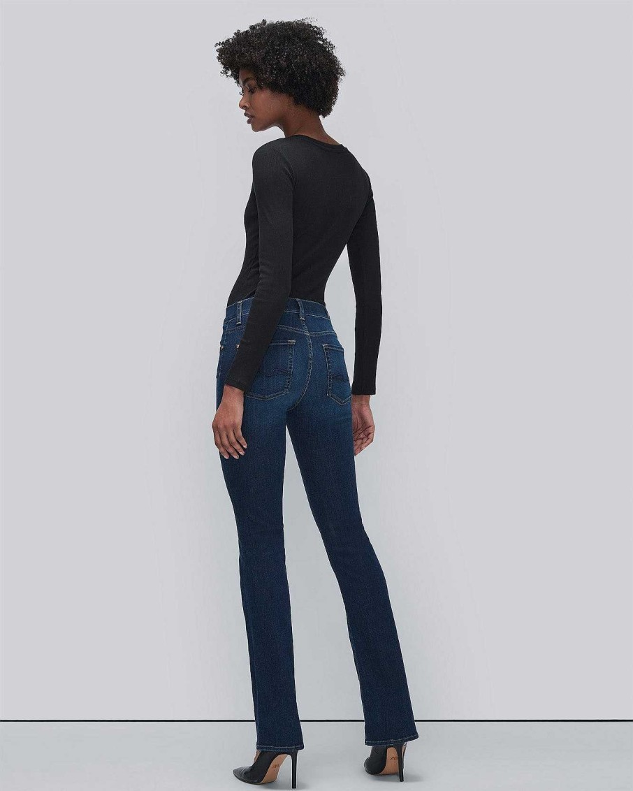 Donne 7 For All Mankind Jeans | B(Air) Kimmie Bootcut In Indaco Risciacquato