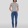 Donne 7 For All Mankind Jeans | Vita Alta Caviglia Skinny Dentro Meisa