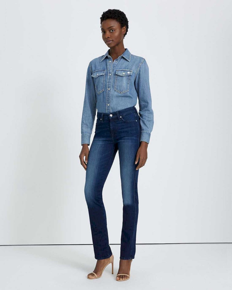 Donne 7 For All Mankind Jeans | Kimmie Direttamente Dentro Diana