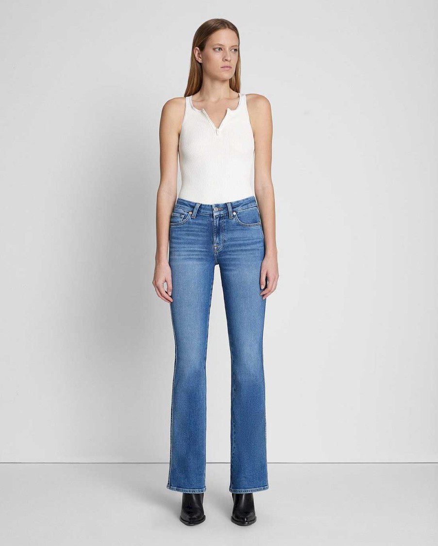 Donne 7 For All Mankind Jeans | Kimmie Bootcut Vintage Di Lusso Dentro Lyme