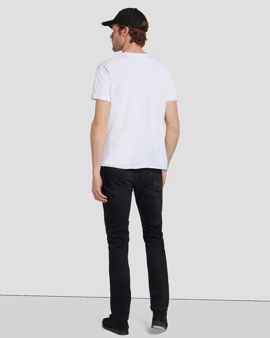 Uomo 7 For All Mankind | Berretto Da Baseball Dentro Nero