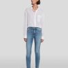 Donne 7 For All Mankind Jeans | Skinny Alla Caviglia A Vita Media In Stile Sloane Vintage Sloanvntg