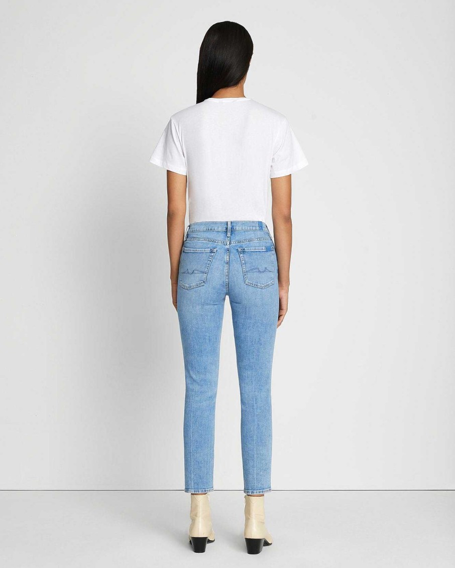 Donne 7 For All Mankind Jeans | Caviglia Roxanne Della Mano Sinistra Dentro Bailly