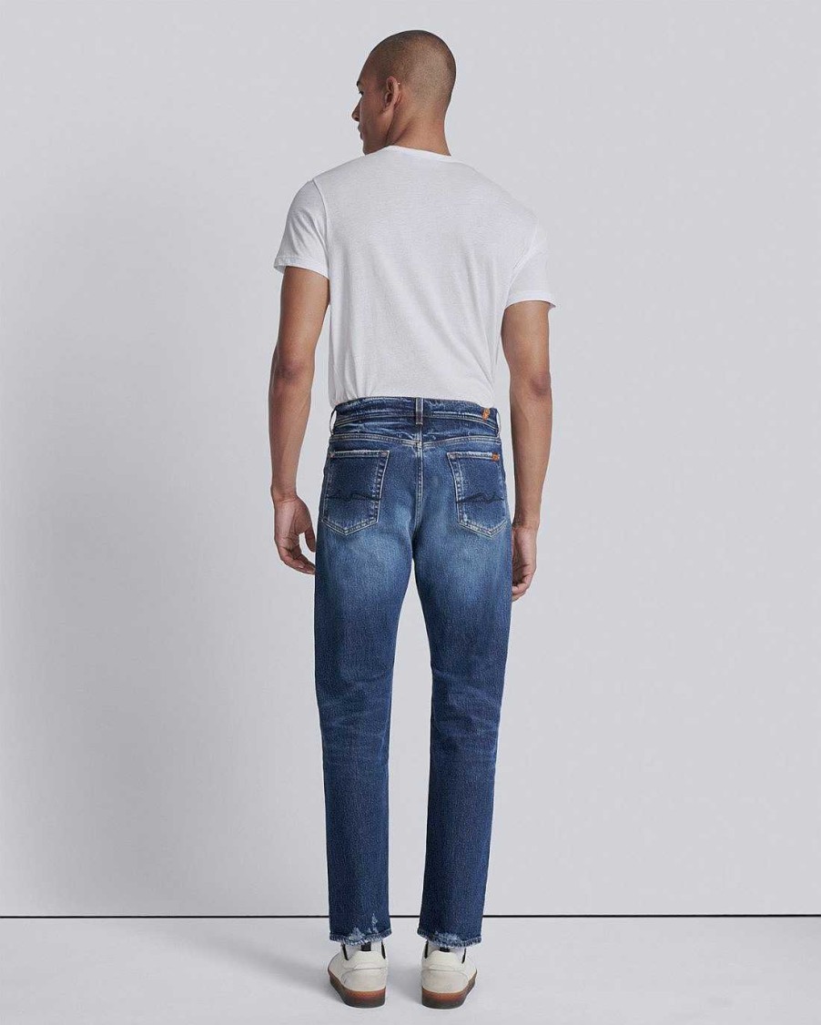 Uomo 7 For All Mankind Jeans | Cooper J In Vintage Americano Primo Blu