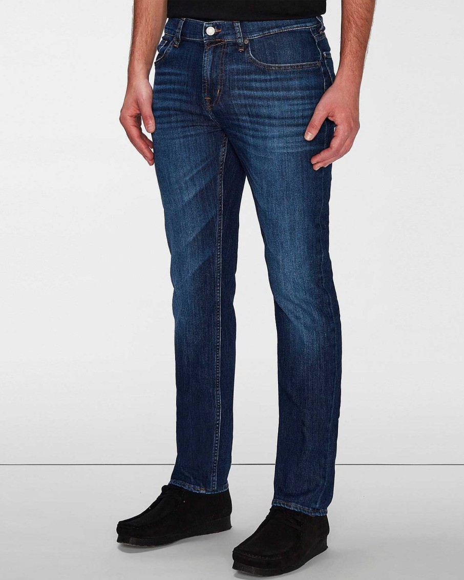 Uomo 7 For All Mankind Jeans | Trama Aerea Viscida Dentro Malibu