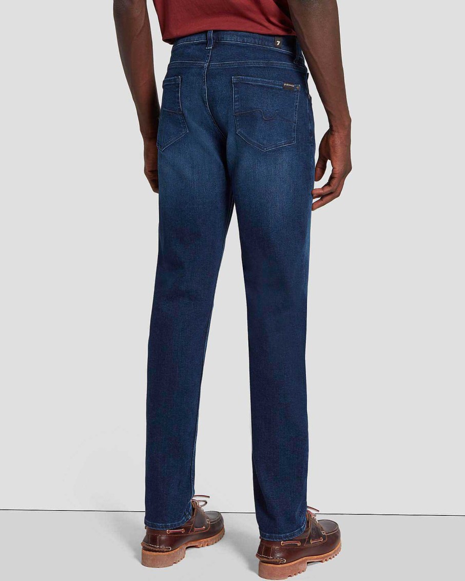 Uomo 7 For All Mankind Jeans | Earthkind Stretch Tek Slimmy Affusolato Rebus