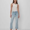 Donne 7 For All Mankind Jeans | Calcio Sottile Della Mano Sinistra Rosmarino