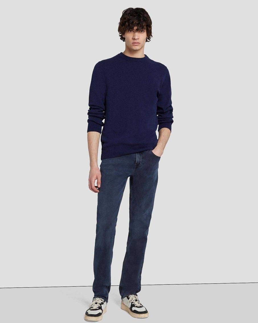 Uomo 7 For All Mankind Jeans | Earthkind Stretch Tek Slimmy In Mentore