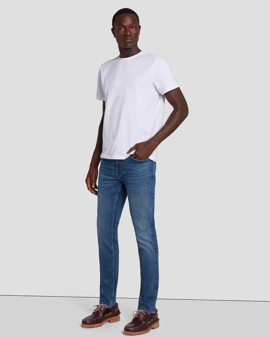 Uomo 7 For All Mankind Jeans | Earthkind Stretch Tek Paxtyn In Labirinto