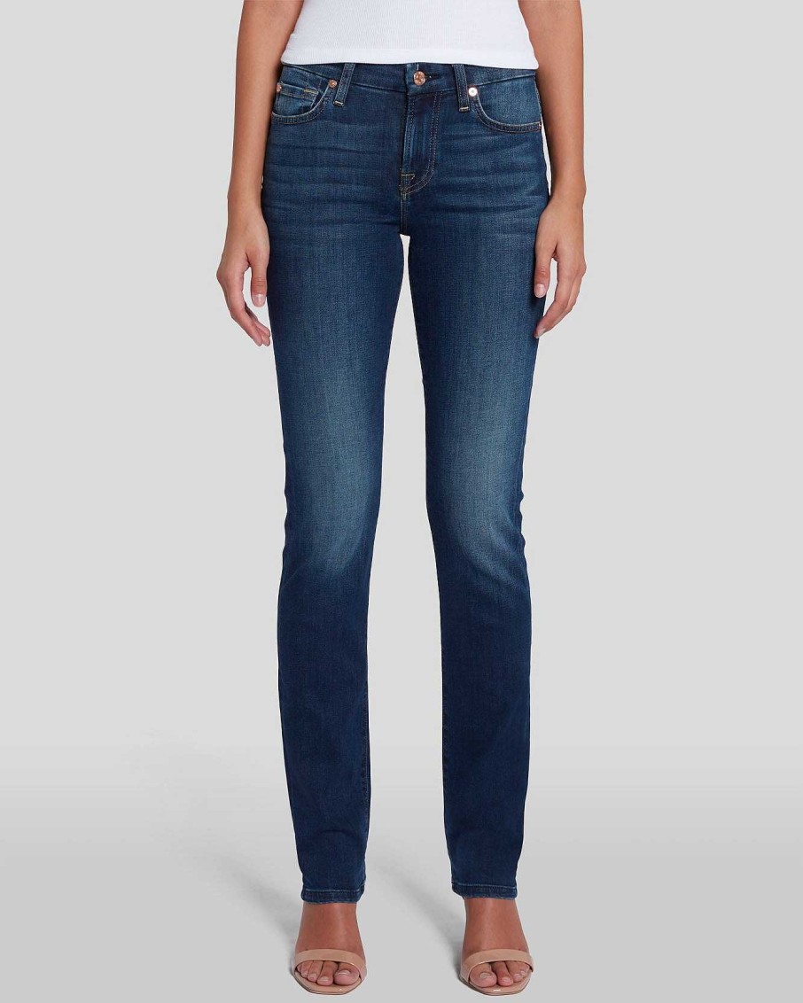 Donne 7 For All Mankind Jeans | B(Air) Denim Kimmie Straight In Fate Bairfate