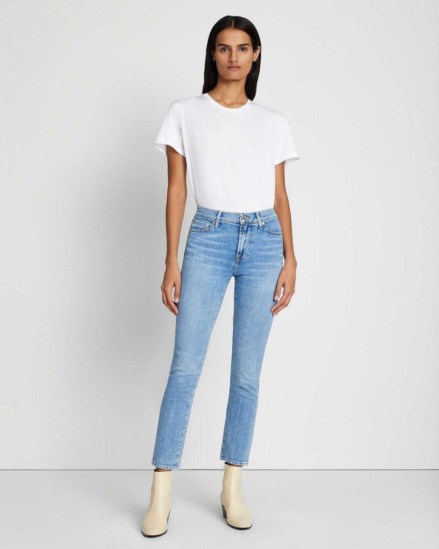 Donne 7 For All Mankind Jeans | Caviglia Roxanne Della Mano Sinistra Dentro Bailly