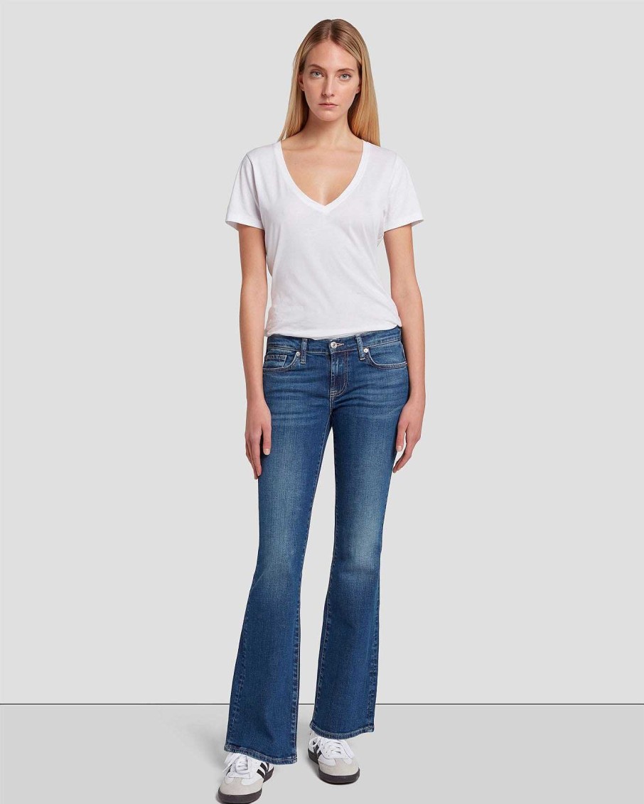 Donne 7 For All Mankind Jeans | Bootcut Originale Senza Sartoria New York Oscura