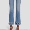 Donne 7 For All Mankind Jeans | Calza Slim A Vita Alta 7Fam X Adr Vibrazione