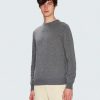 Uomo 7 For All Mankind Maglioni | Girocollo In Cashmere Grigio