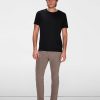 Uomo 7 For All Mankind Pantaloncini E Pantaloni | Serie Tech Slimmy Affusolata Grigio Chiaro