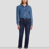 Donne 7 For All Mankind Jeans | Twill Rotto Josefina In Calix