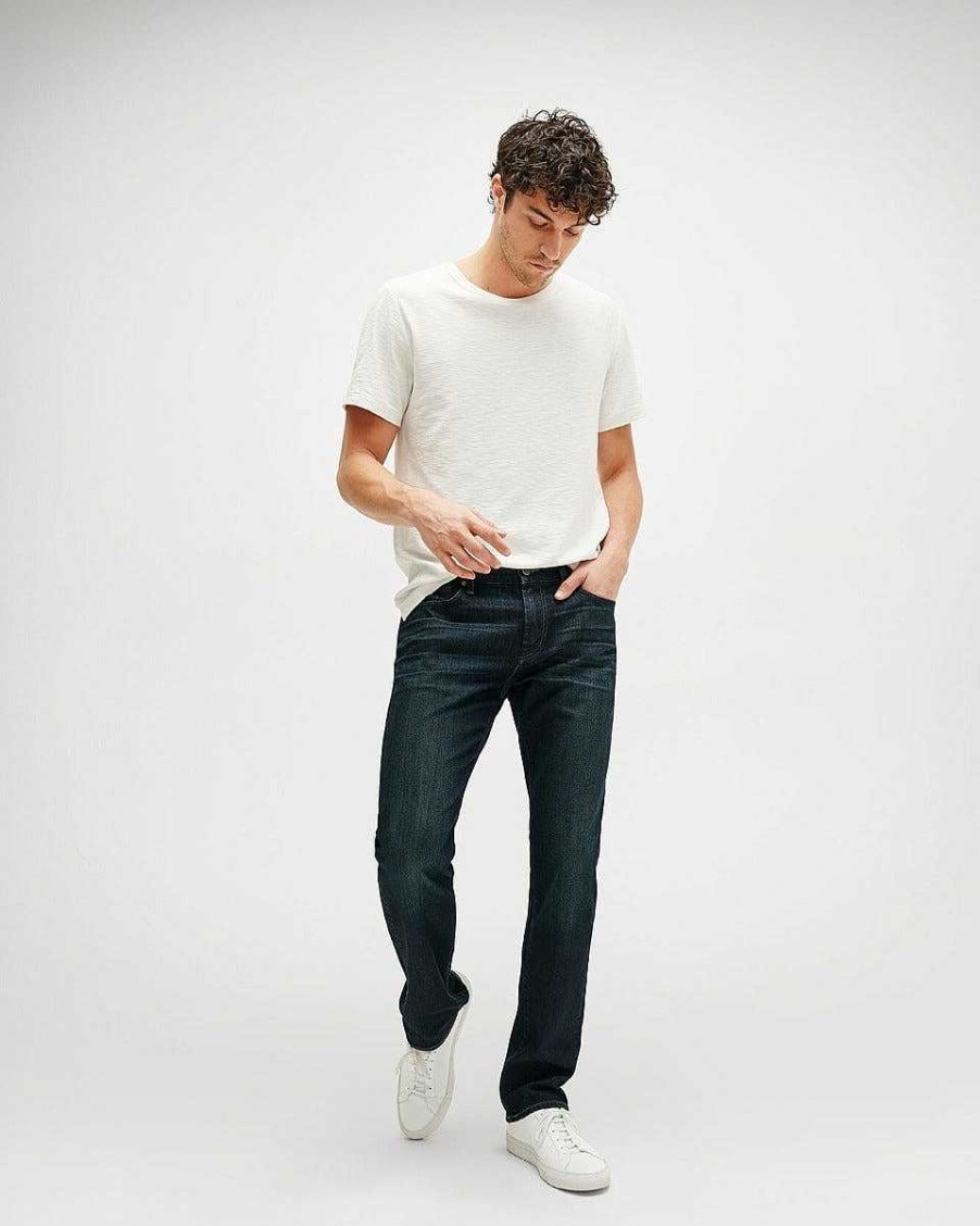 Uomo 7 For All Mankind Jeans | Airweft Denim Il Dritto Dentro Perenne