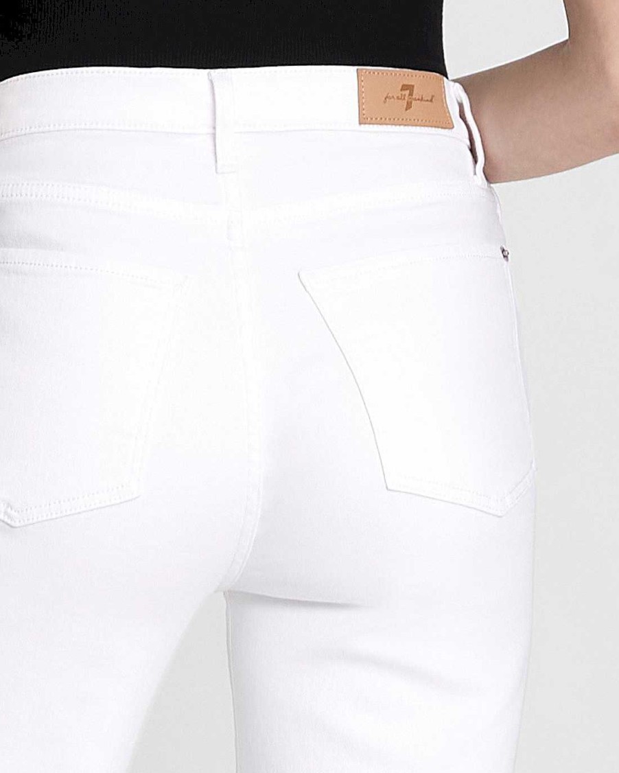 Donne 7 For All Mankind Jeans | Jo In Lussuoso Vintage A Vita Ultra Alta Corto Soleil