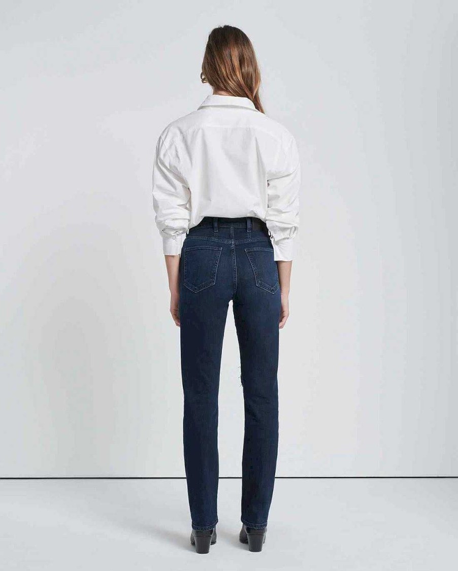 Donne 7 For All Mankind Jeans | Facile Dimagrimento Raggio Di Sole