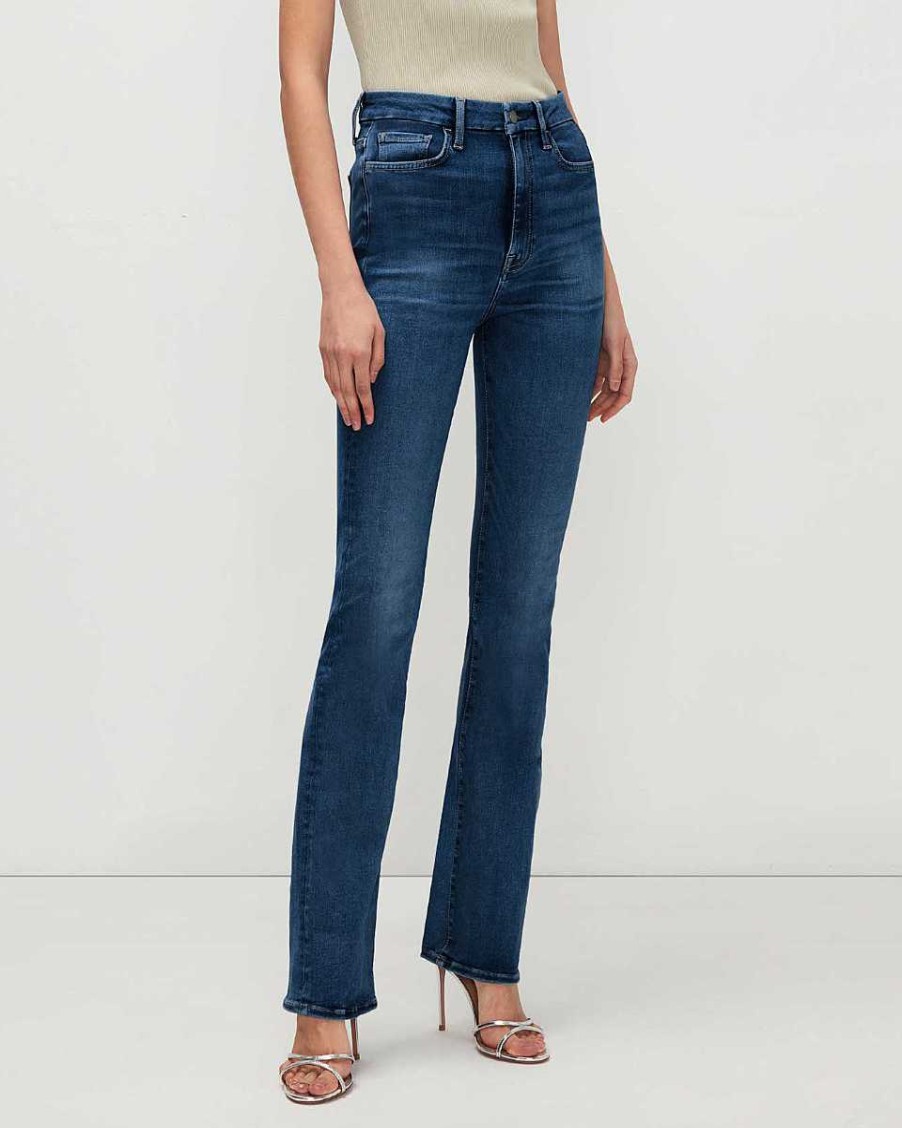 Donne 7 For All Mankind Jeans | Stivaletto Skinny A Vita Ultra Alta Senza Filtro In Sophie Blue Sophieblu